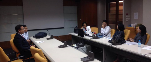 หารือประเด็นวิจัยกับนักวิจัยในโครงการ ASEAN Expert: CLMV